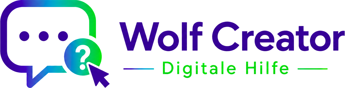 Wolf Creator Digitale Hilfe Logo